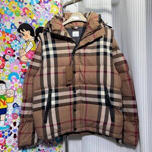 Burberry - Archive Check puffer jacket